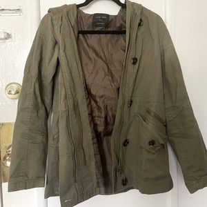 Army green jacket